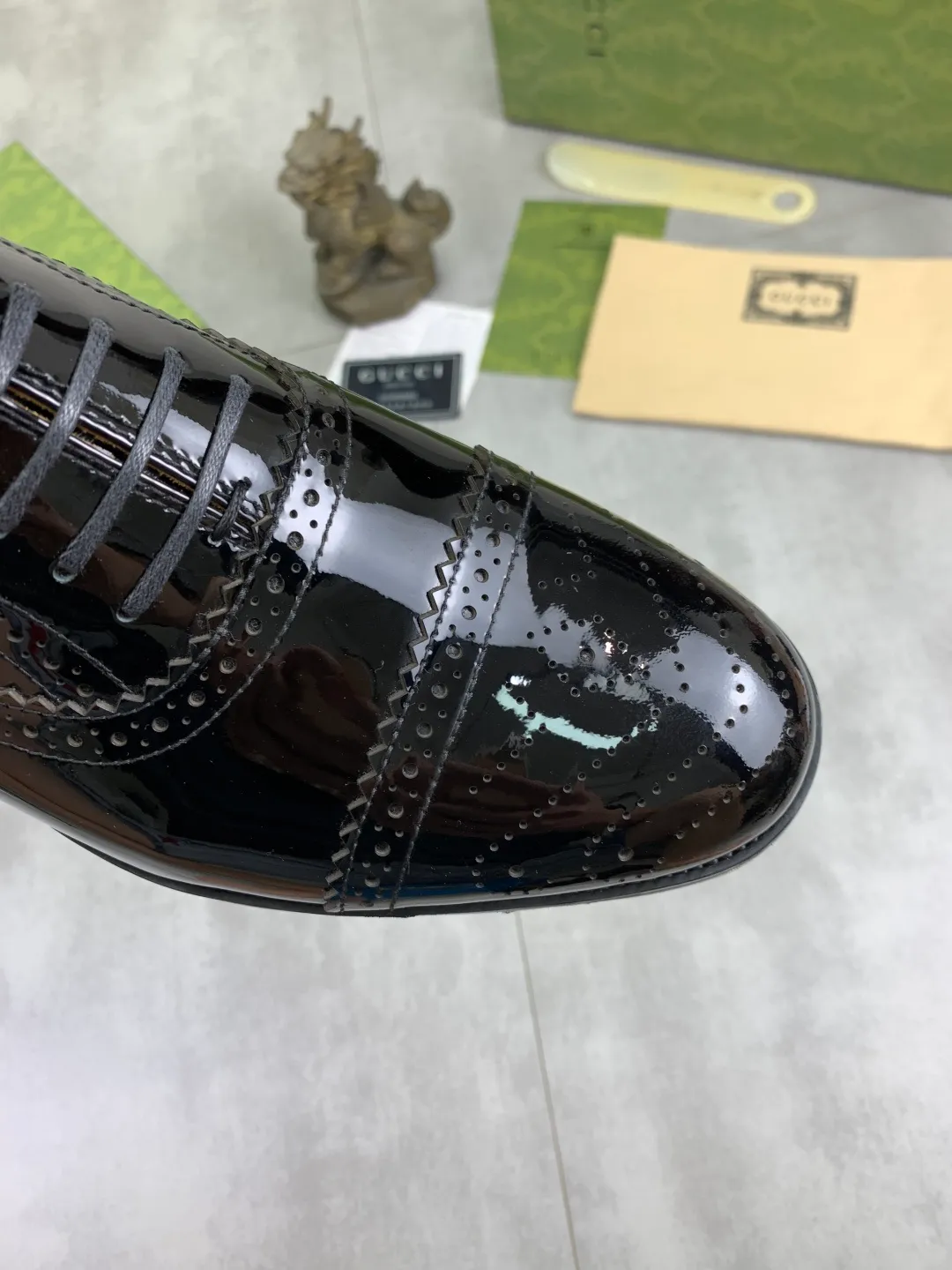 Men's men's shoes 💰P640 [New style] Water dyed cowhide 💰💎💎💎 [Gucci] GUCCI high-end men's formal business leather shoes, original order 1:1! Original imported high-end open-edge beaded calfskin, original metal buckle, imported first-layer cowhide lining for feet. Original high-end outsole, men's shoe size: 39-44 (45 customized) 3️⃣ colors available